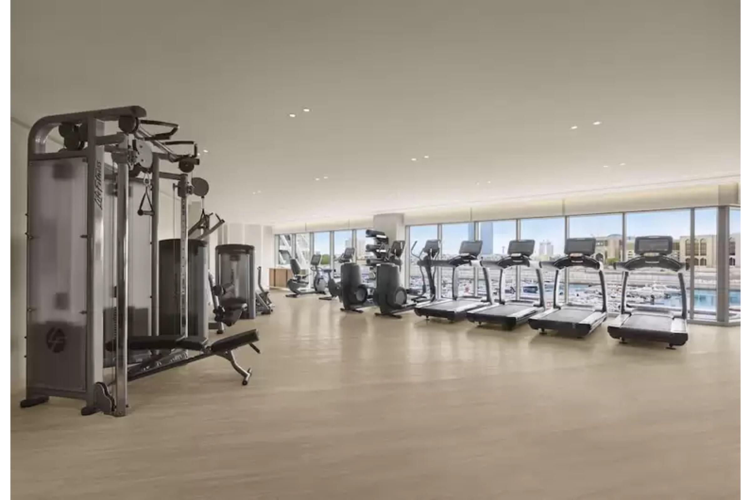 The Abu Dhabi Edition Exterior foto The gym at The Ivy
