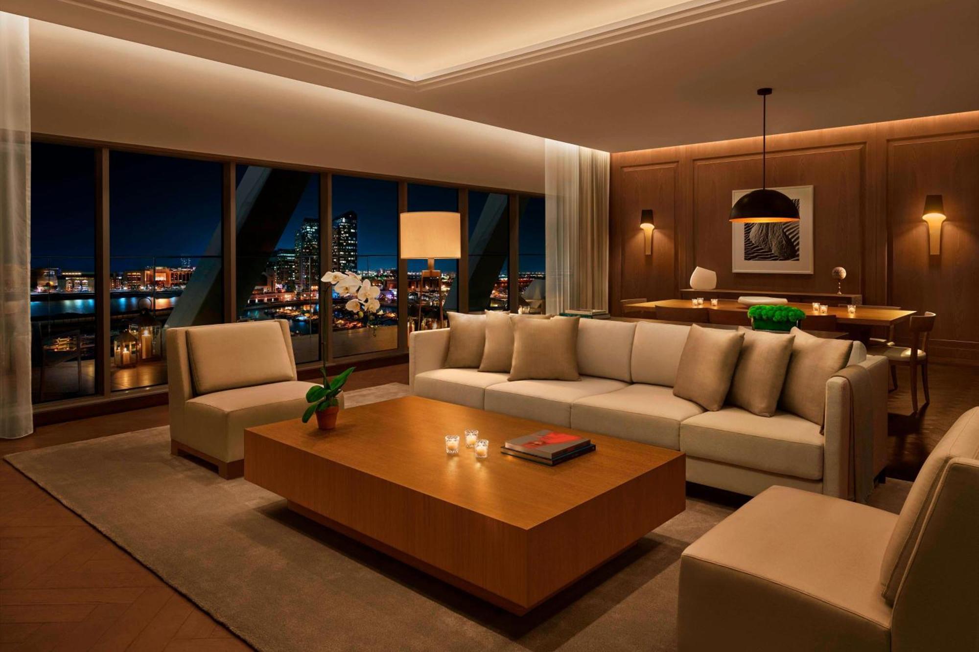 The Abu Dhabi Edition Exterior foto The living room of a suite at The Ritz-Carlton, Tokyo